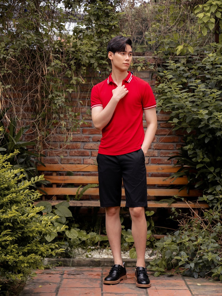 Áo polo mặc với quần gì