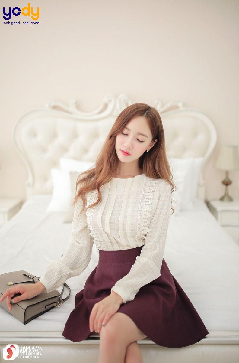 các mẫu sơ mi nữ cách điệu đẹp