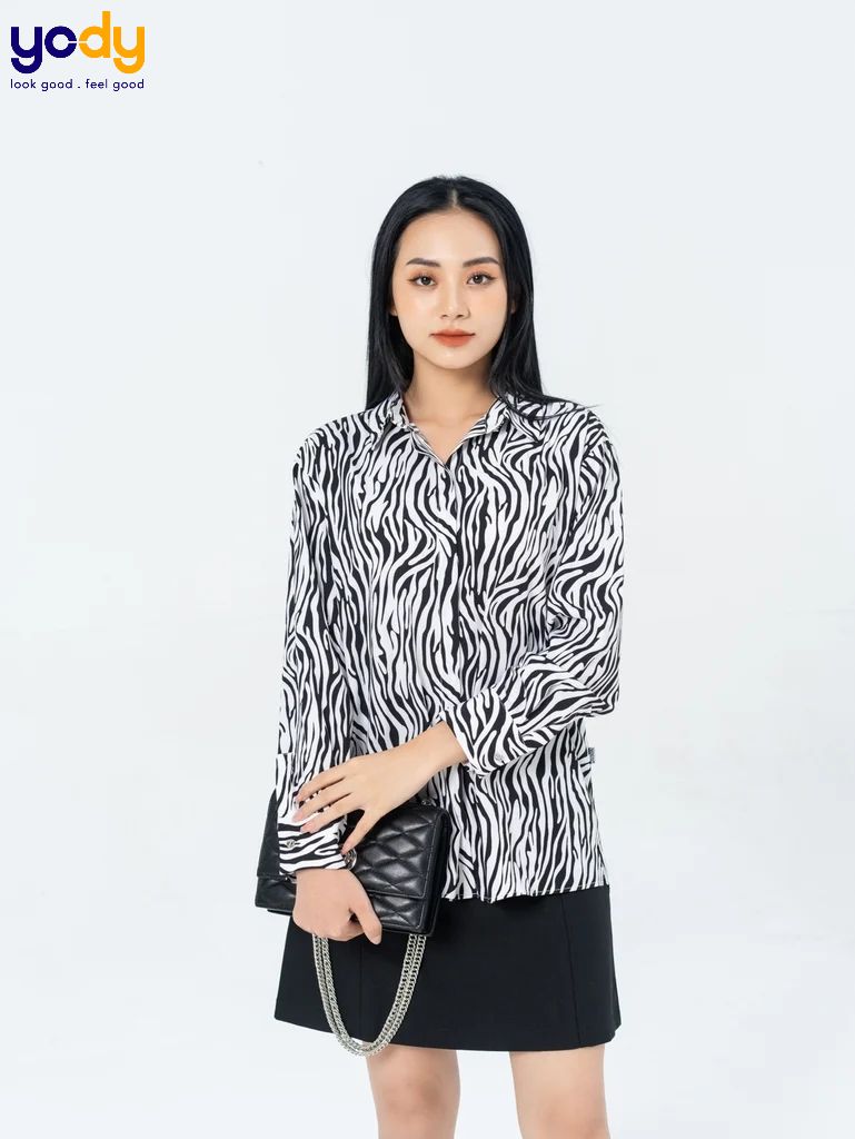 mẫu sơ mi nữ cách điệu đẹp