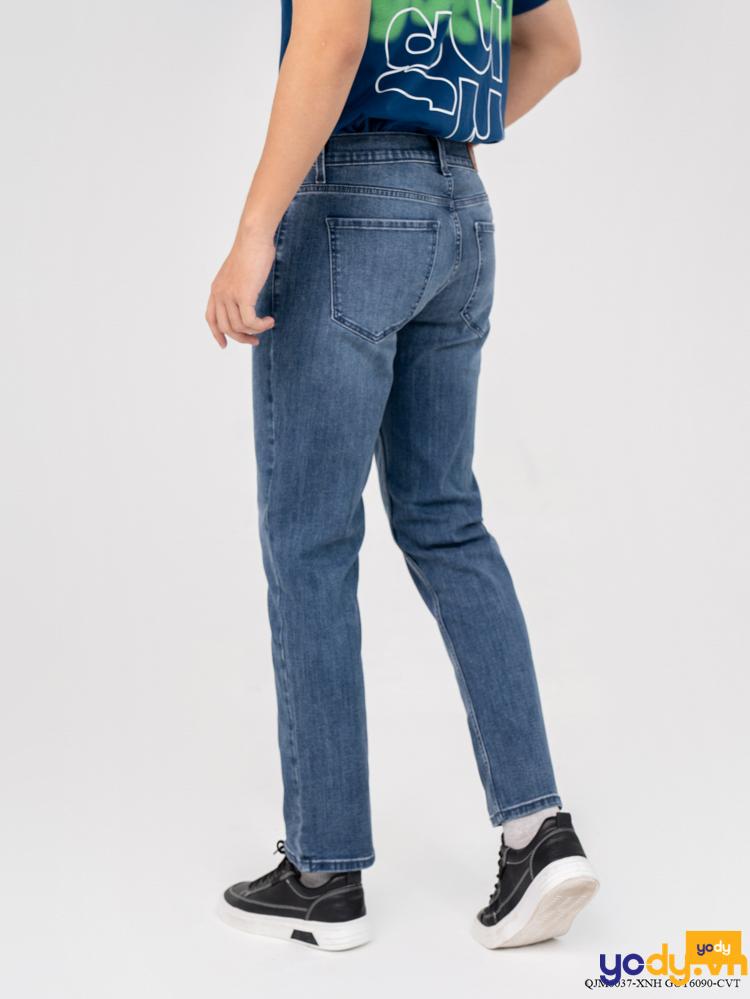 Cách bóp ống quần jeans