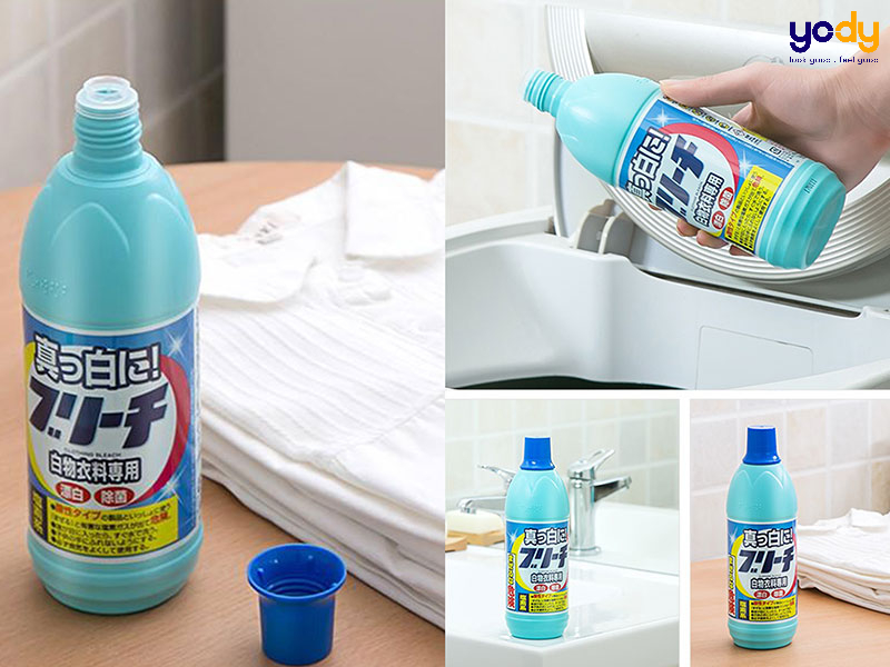 cách giặt áo trắng