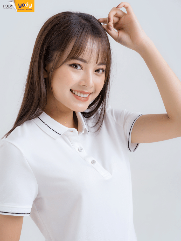 Áo polo pima nữ