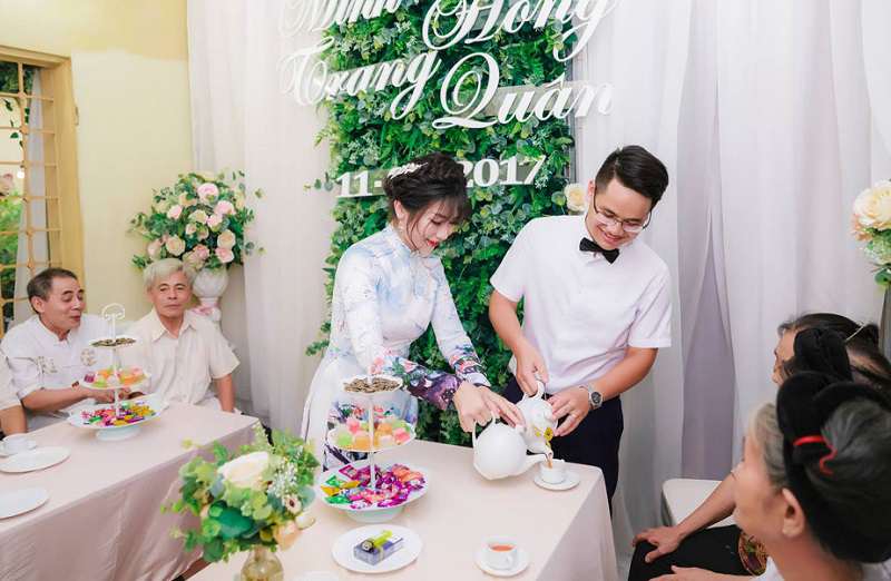 Thủ tục của lễ dạm ngõ