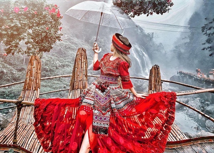 trang phục đi hà giang