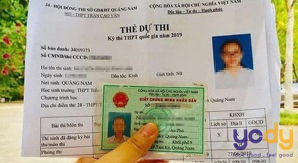 đi thi đánh giá năng lực mang theo gì