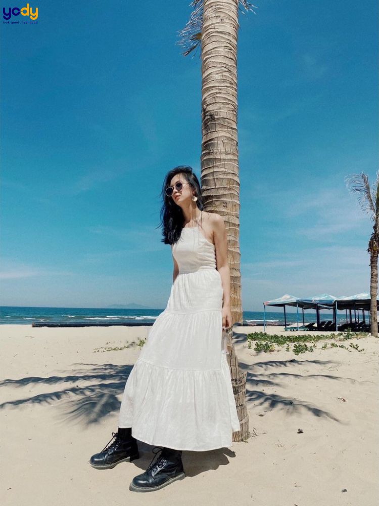 Phối đồ đi biển cho chị em