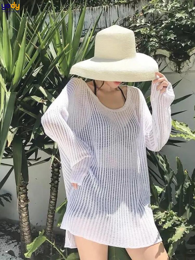 Áo lưới đi biển