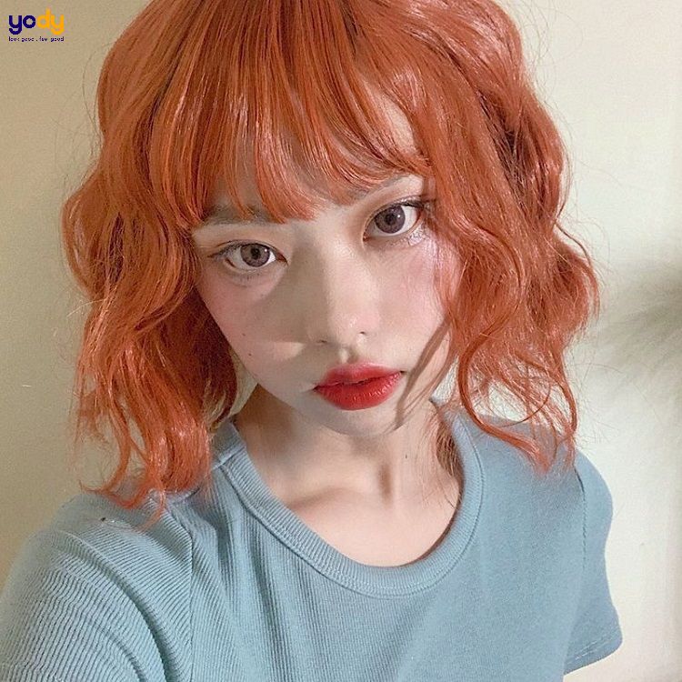 Nâu cam đào là màu gì? Ưu điểm của tóc màu nâu cam đào