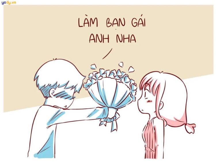 Những câu tỏ tình hài hước 