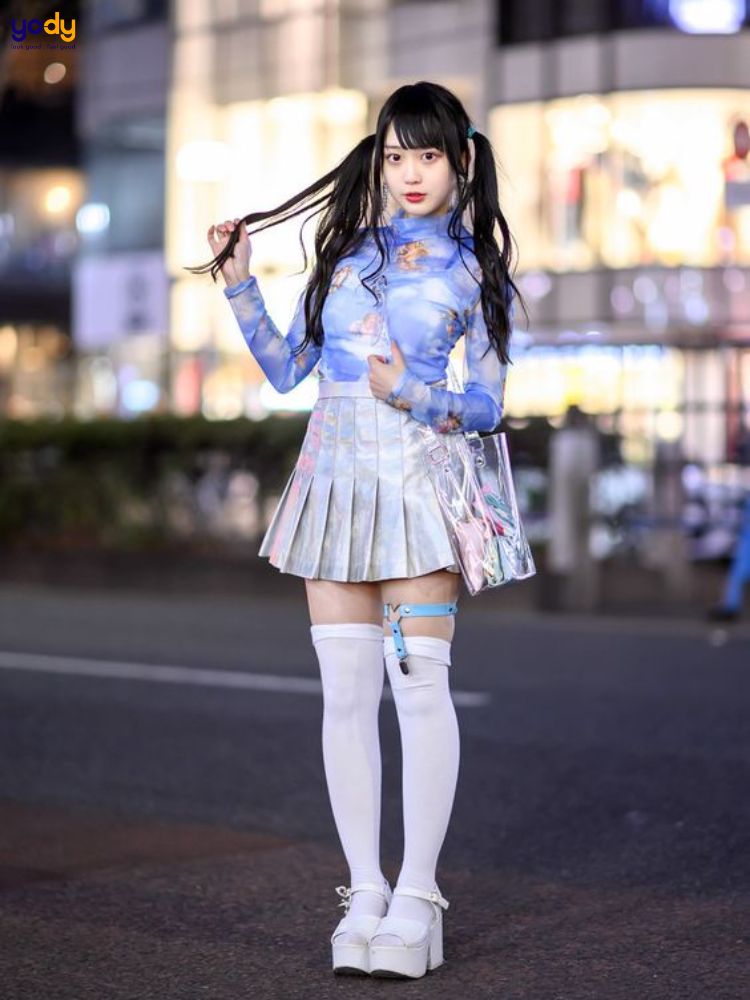 Outfit phong cách Harajuku