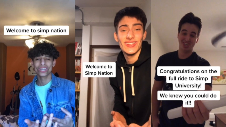 Trend Simp trên Tiktok