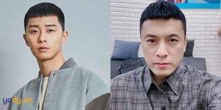 kiểu tóc Park Seo Joon