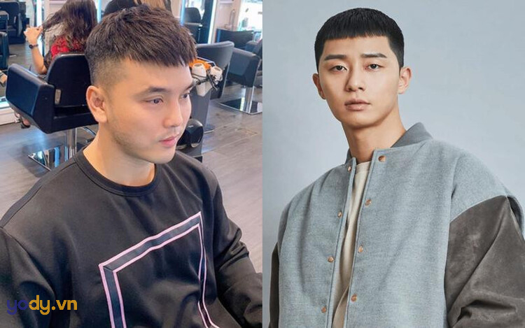 mẫu tóc Park Seo Joon