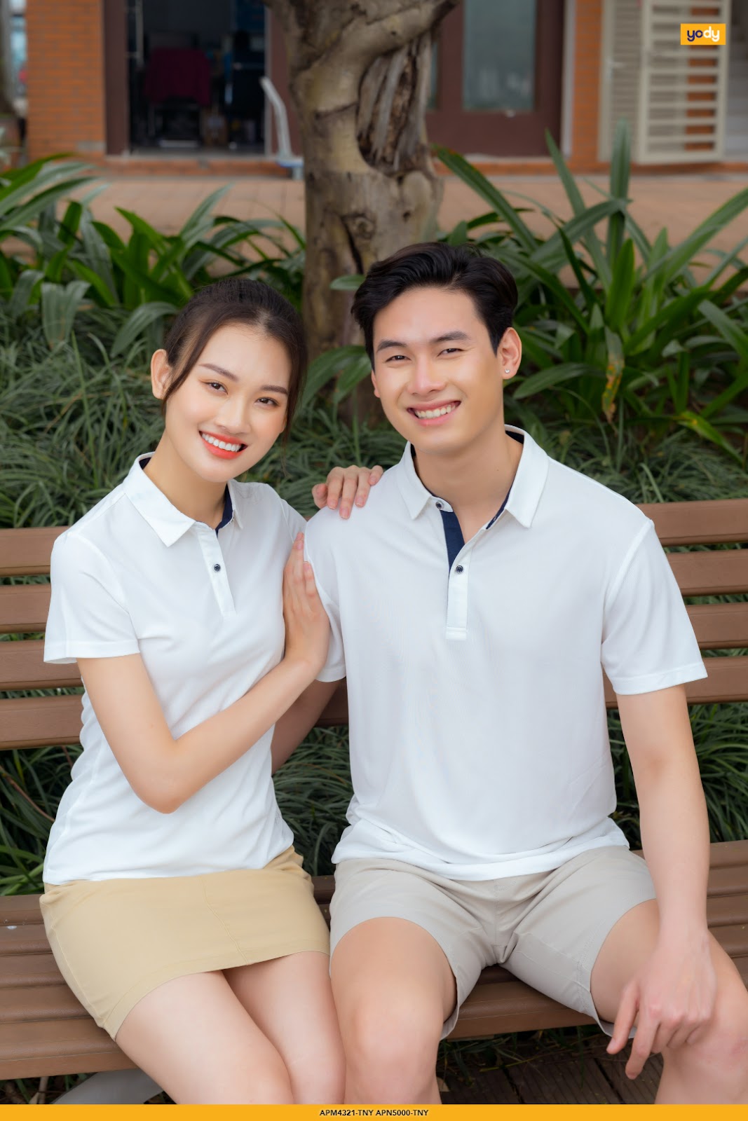 Polo vải vỏ hàu - chất liệu thân thiện môi trường
