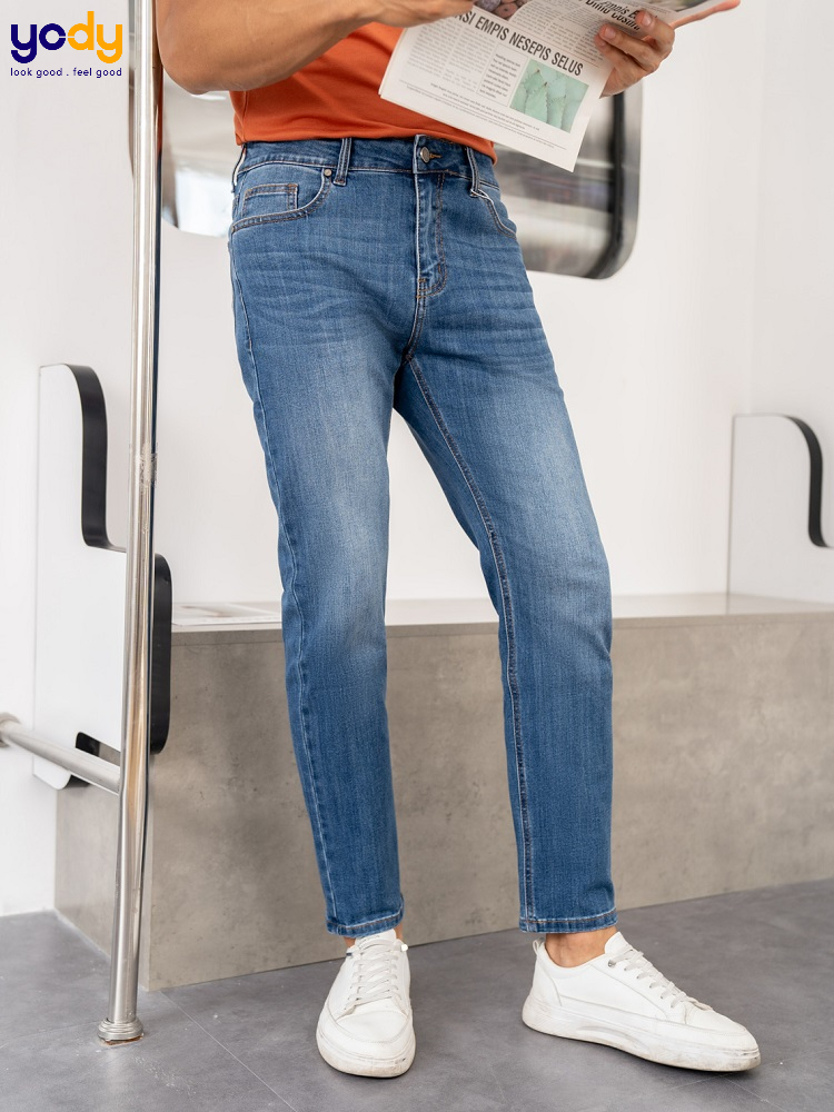 vải jeans coolmax 4 mùa