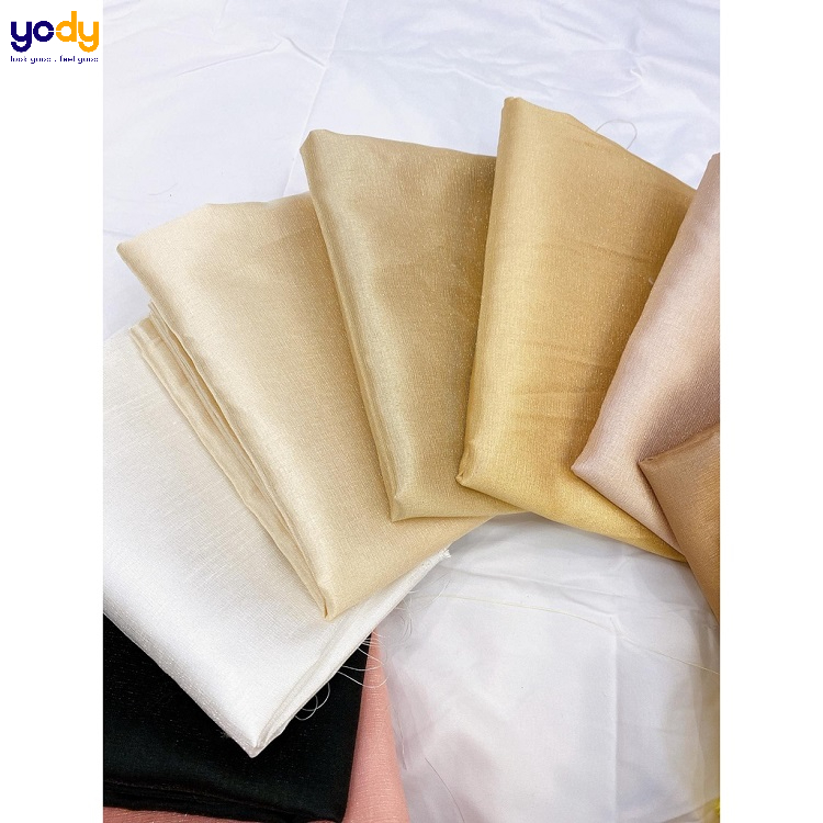 Vải tafta kim tuyến bắt mắt