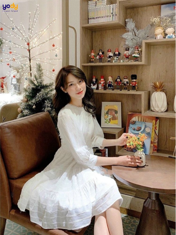 Đầm vải xô