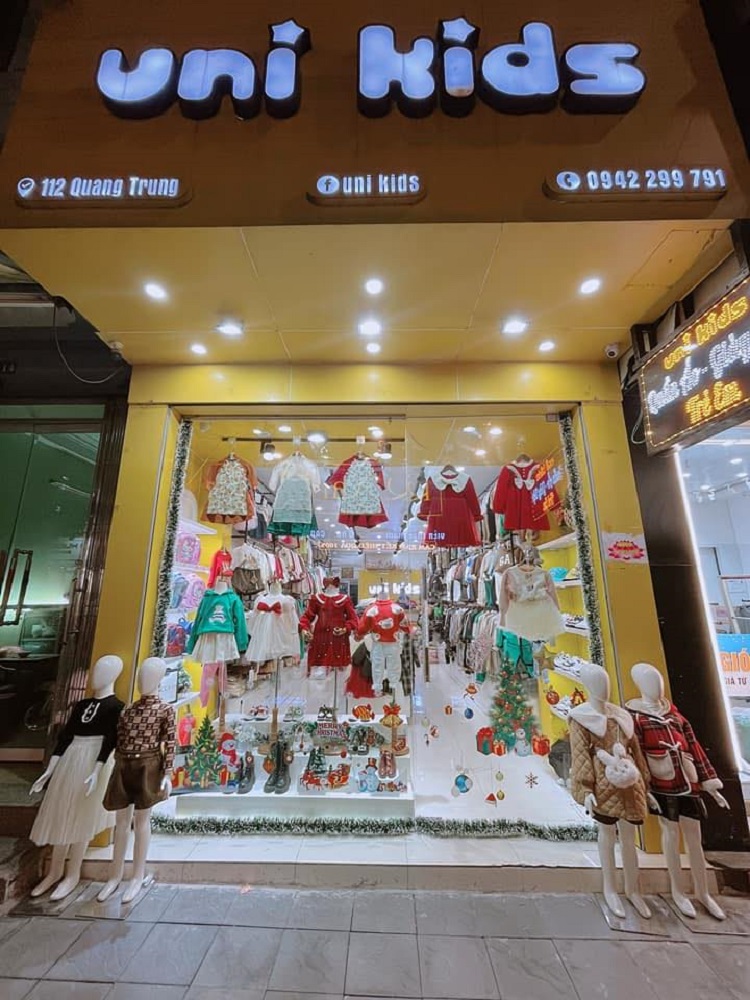 shop quần áo trẻ em nam định