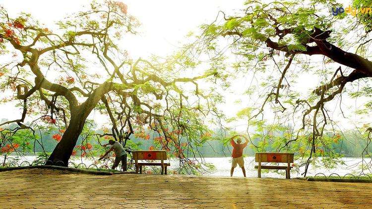 ảnh đẹp hồ gươm