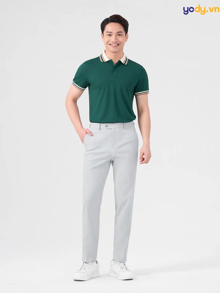 Áo polo quần tây