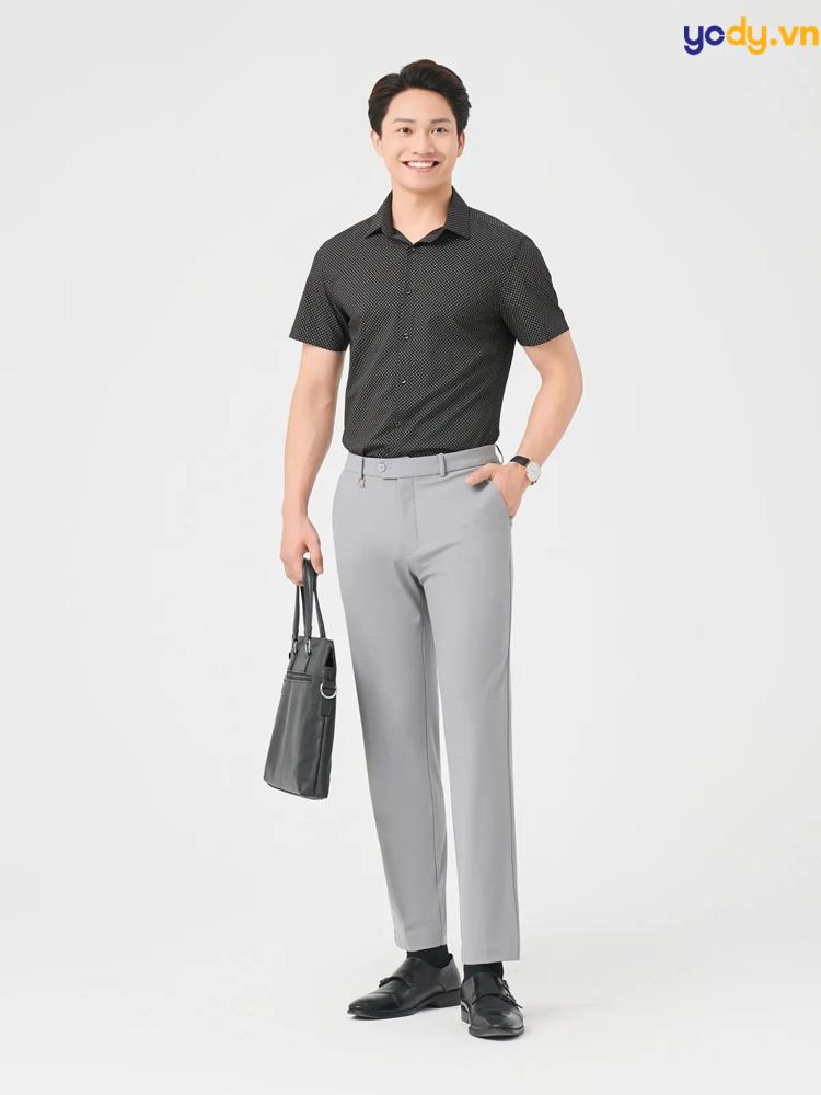 Áo polo quần tây