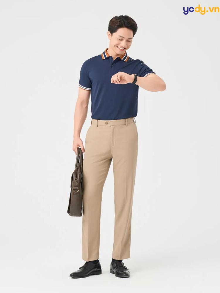 Áo polo quần tây