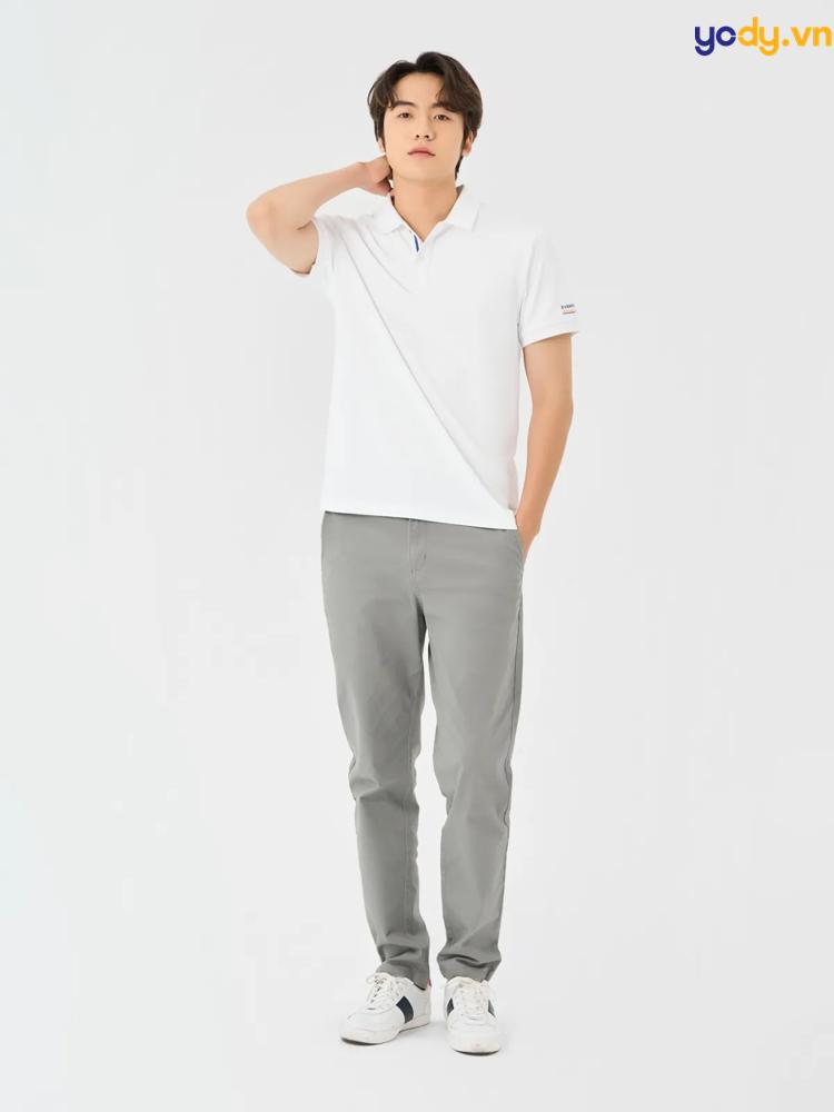 Áo polo quần tây