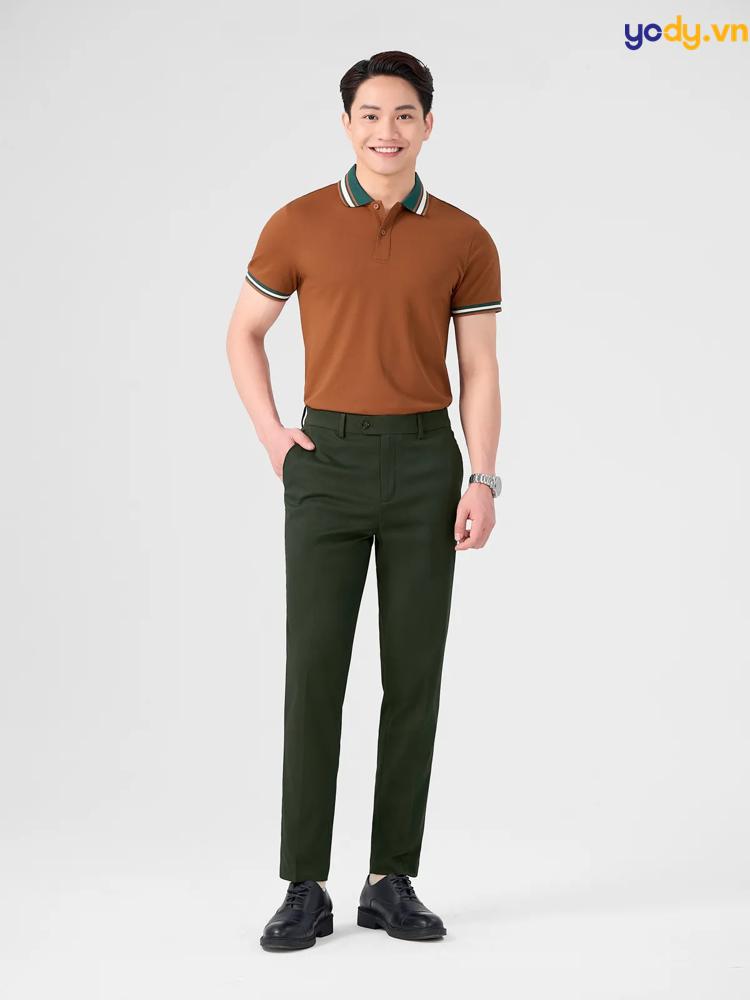 Áo polo quần tây