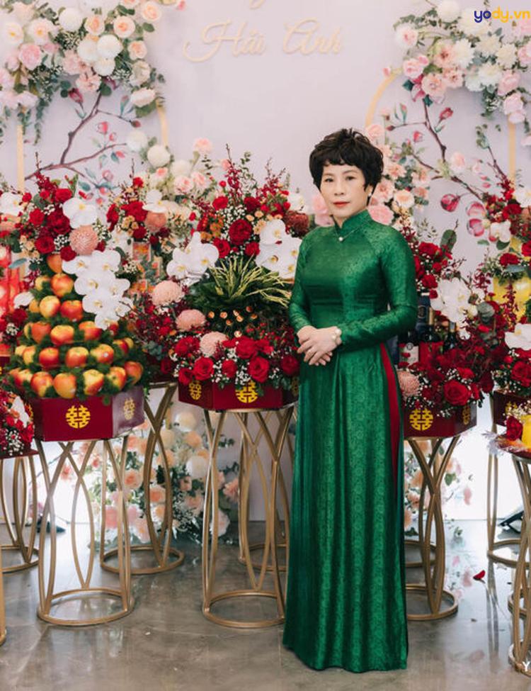 áo dài bà sui đẹp sang trọng