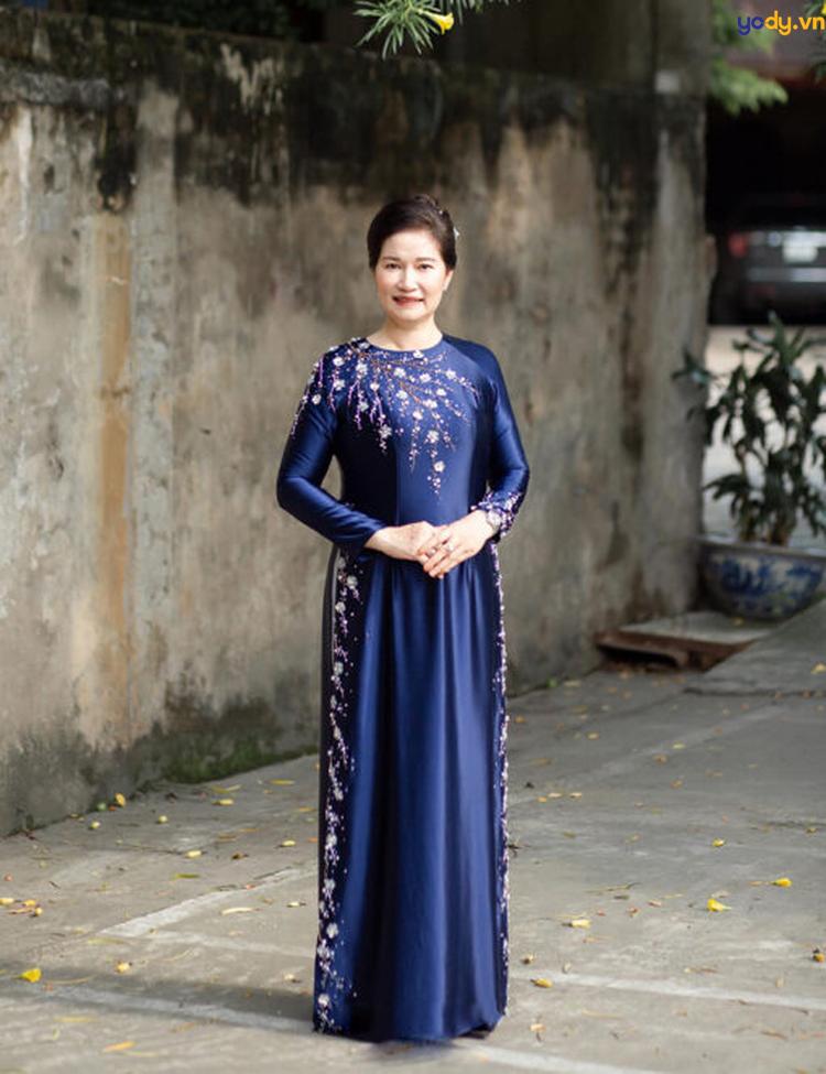 áo dài bà sui đẹp sang trọng