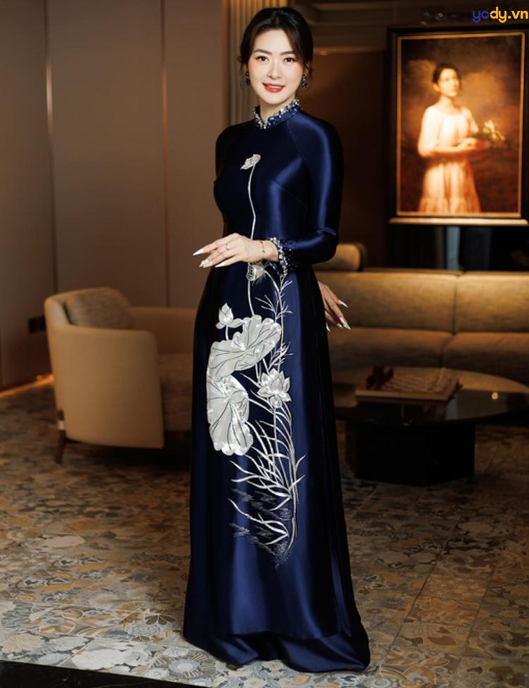 áo dài bà sui đẹp sang trọng