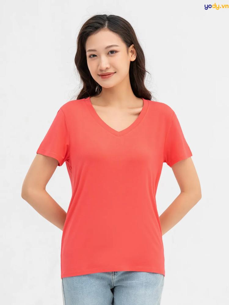 áo thun cổ tim