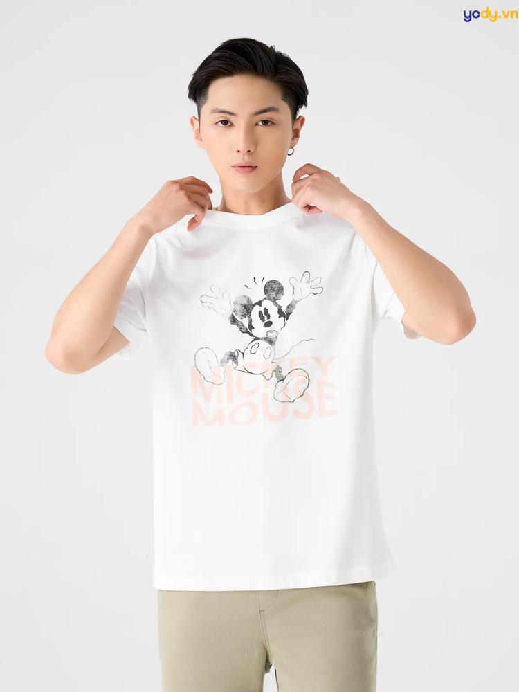 mẫu áo thun nam cổ tròn