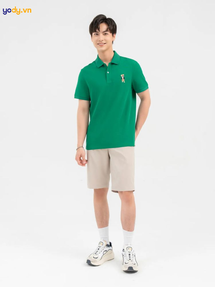 áo polo xanh
