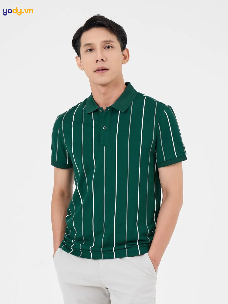 áo polo xanh