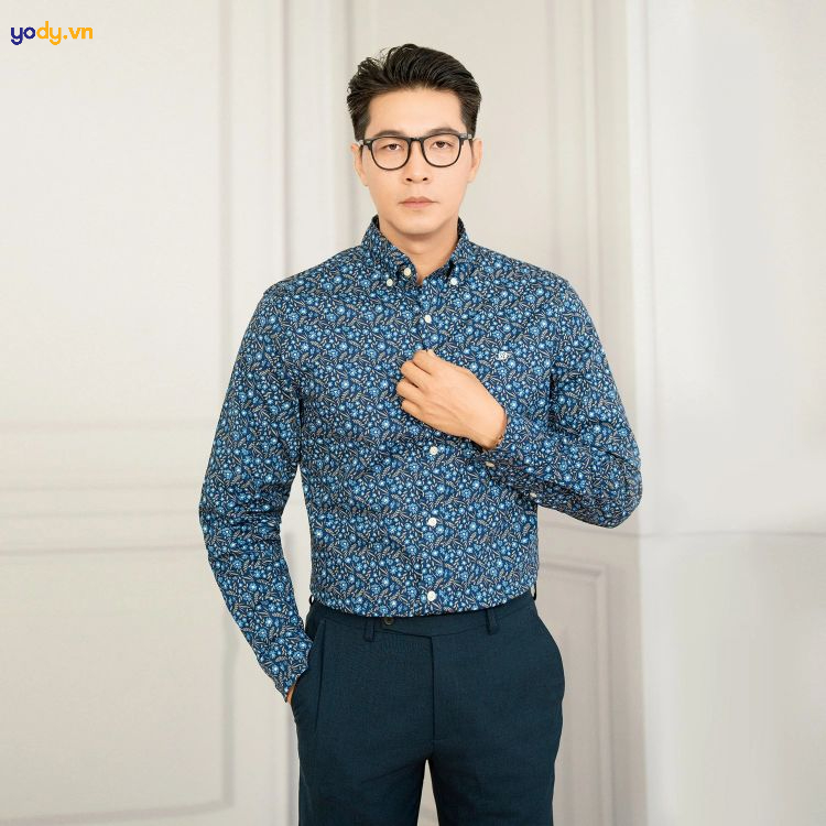 áo sơ mi cổ đứng