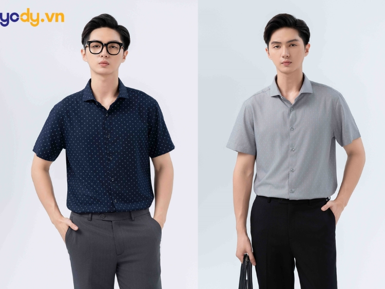 áo sơ mi form rộng nam