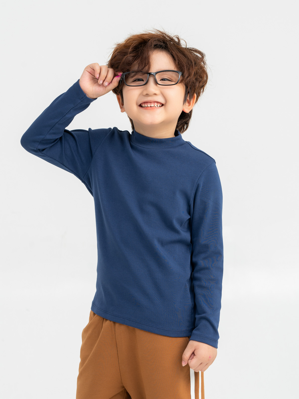 Áo Dài Tay Kid Vải Rib | YODY