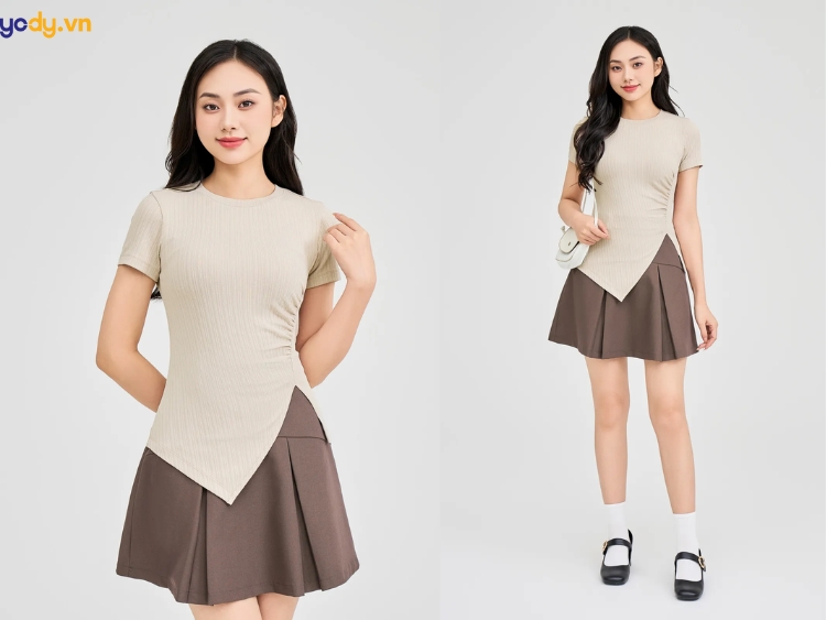 bảng size áo thun nữ