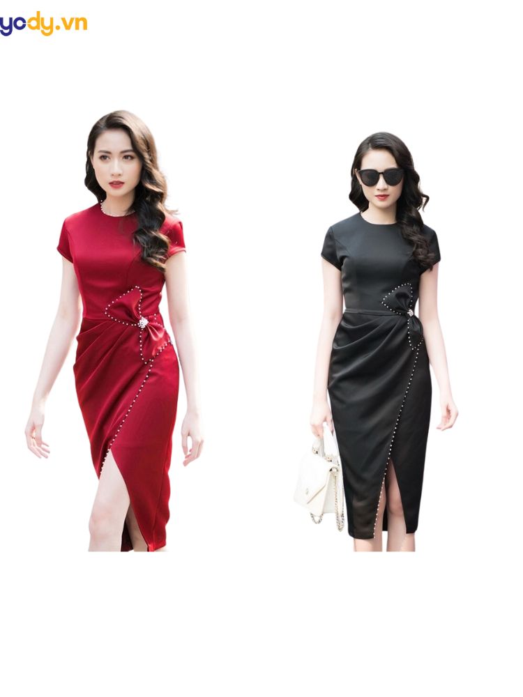 cách mặc váy body không lộ bụng