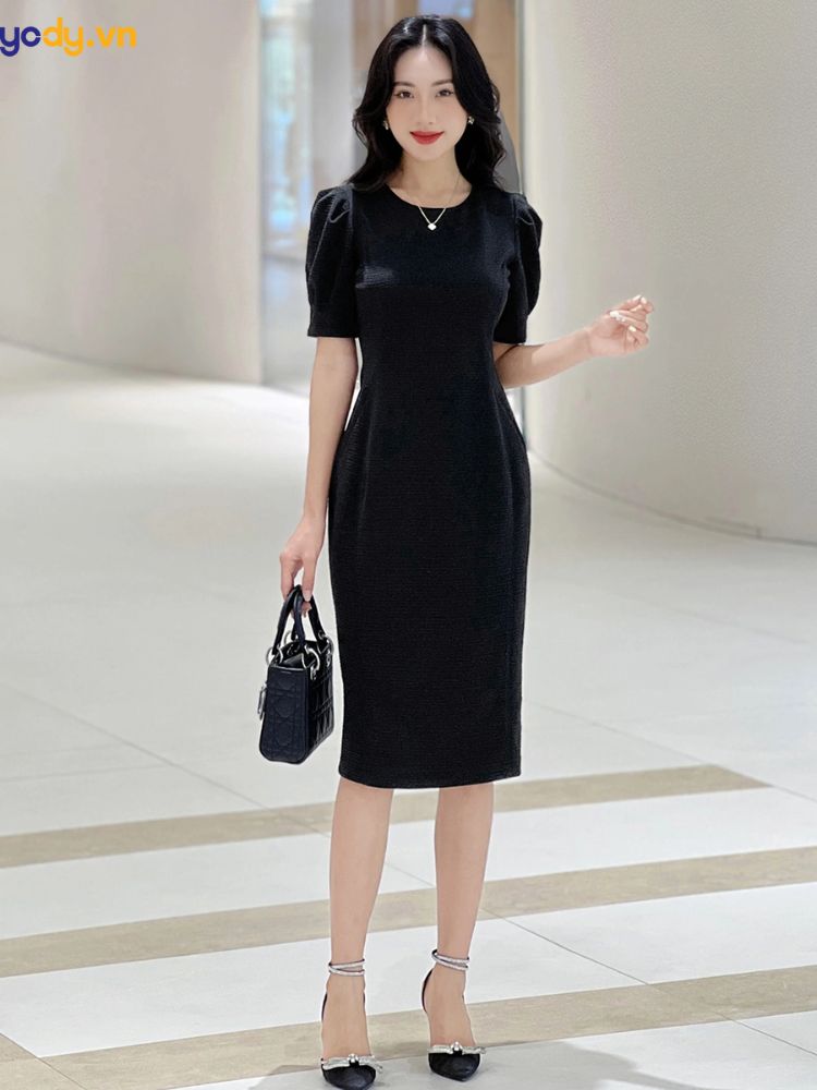 cách mặc váy body không lộ bụng