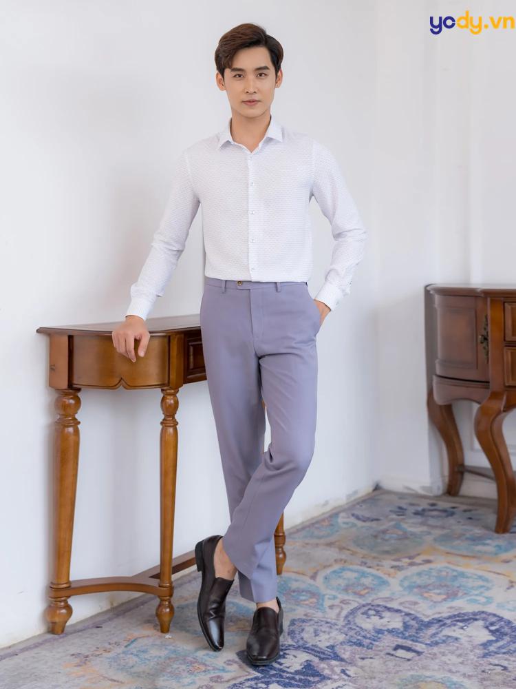 Cách phối đồ với quần tây đẹp