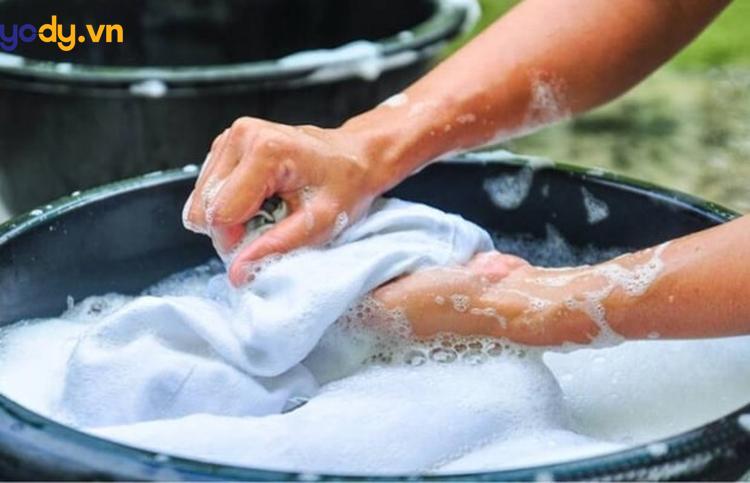 cách giặt áo dài