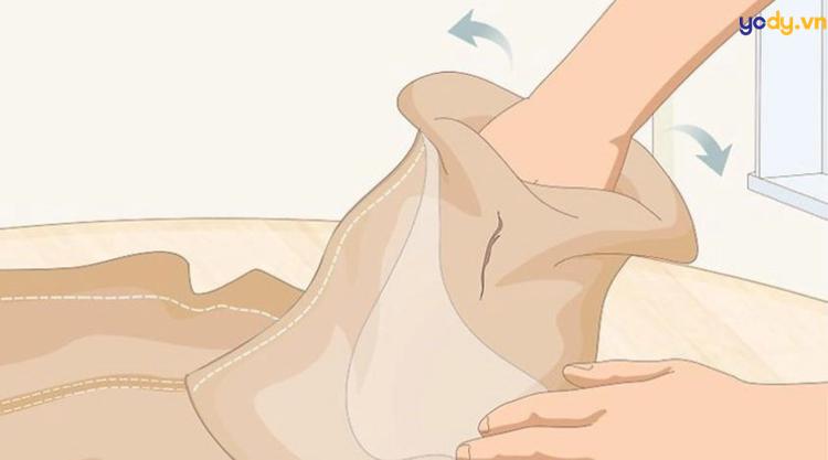 cách sửa áo phao bị rách