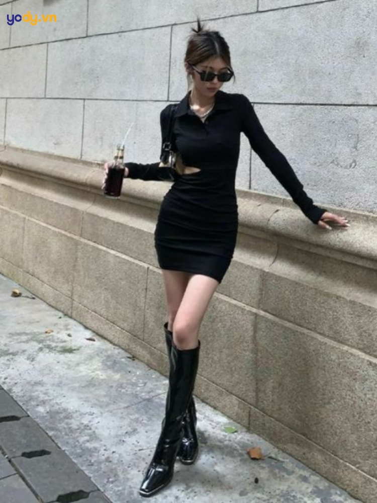 cách tạo dáng chụp ảnh khi mặc váy