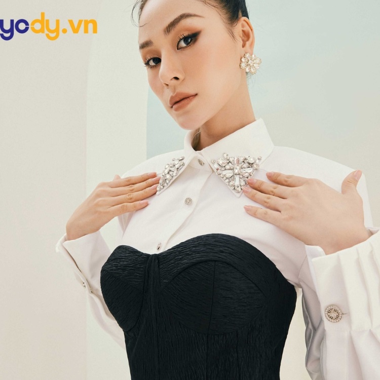 kiểu tay áo cách điệu