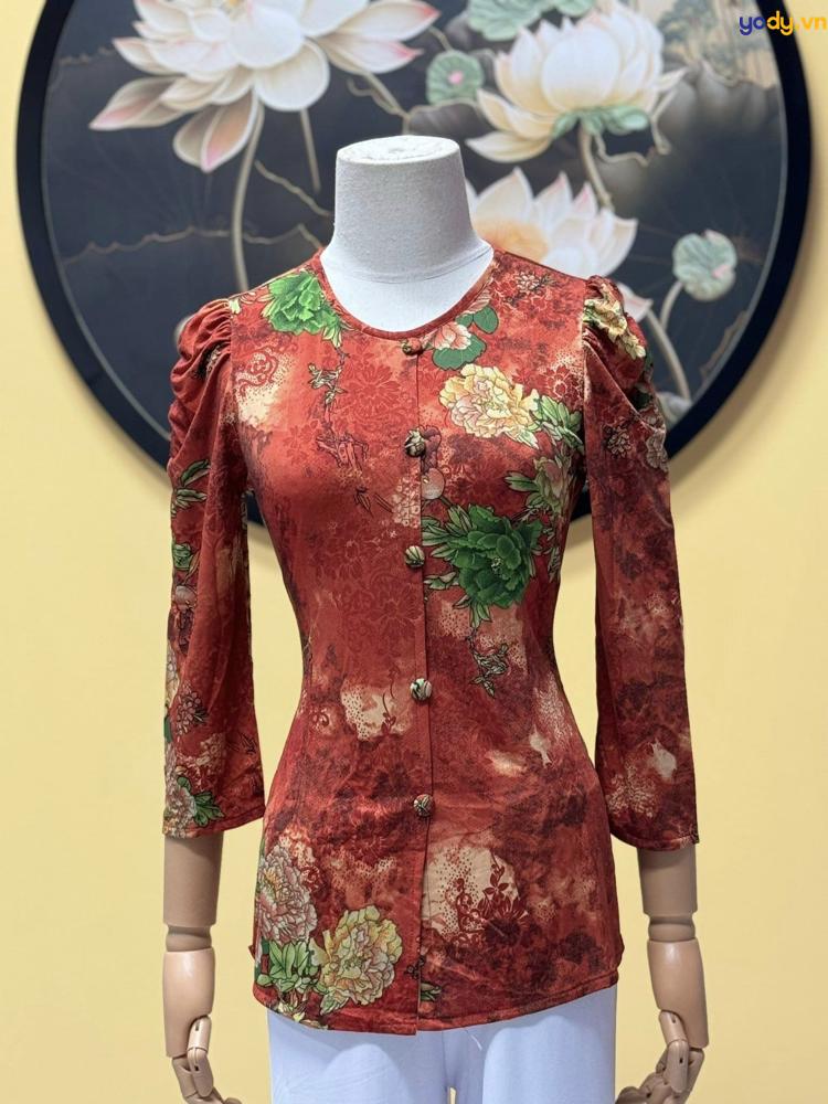 mẫu áo bà ba cách tân