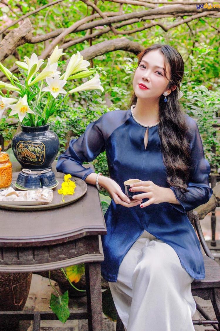 các mẫu áo bà ba hiện đại