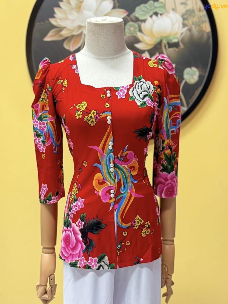 mẫu áo bà ba cách tân