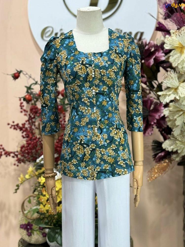 mẫu áo bà ba cách tân